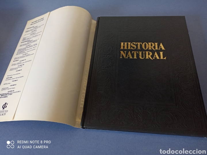 Libros de segunda mano: Hist&oacute;ria natural. Instituto Gallagh - Foto 2