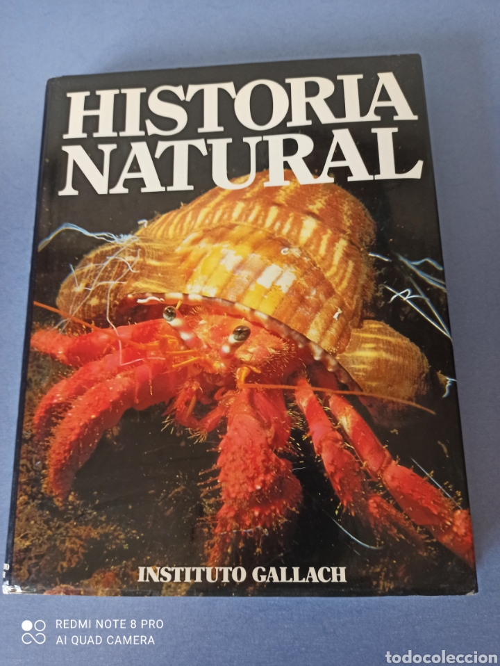 Libros de segunda mano: Hist&oacute;ria Natural. Instituto Gallagh - Foto 1