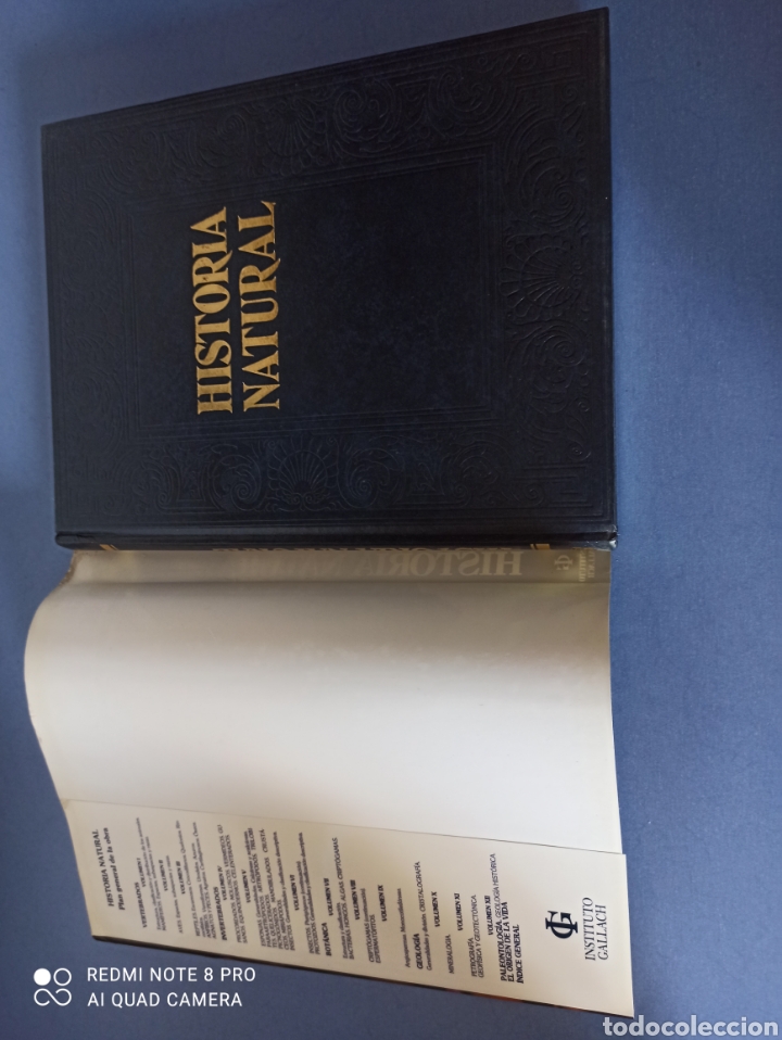 Libros de segunda mano: Hist&oacute;ria natural. Instituto Gallagh - Foto 2