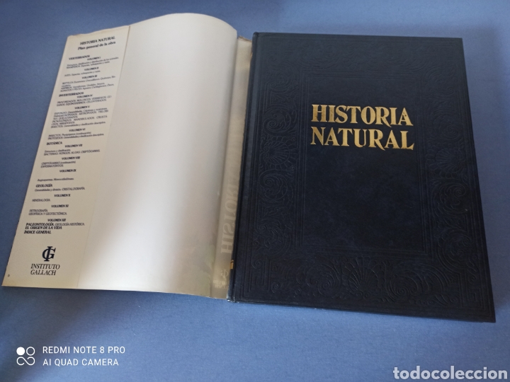 Libros de segunda mano: Hist&oacute;ria natural. Instituto Gallagh - Foto 2