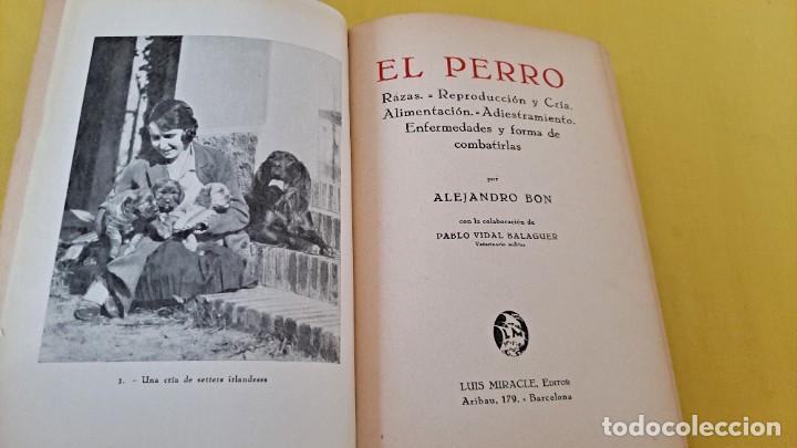 Libros de segunda mano: ALEJANDRO BON - EL PERRO - LUIS MIRACLE EDITOR, PRIMERA EDICI&Oacute;N 1932 - Foto 2
