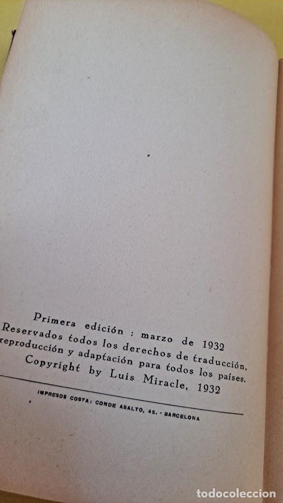 Libros de segunda mano: ALEJANDRO BON - EL PERRO - LUIS MIRACLE EDITOR, PRIMERA EDICI&Oacute;N 1932 - Foto 3