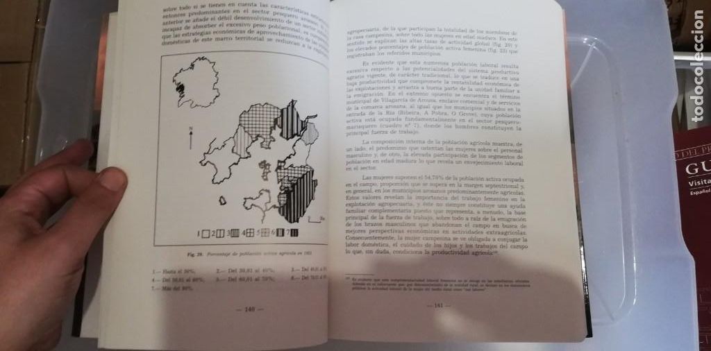Libros de segunda mano: LAS ACTIVIDADES AGROPECUARIAS Y PESQUERAS EN LA RIA DE AROUSA. - Foto 7