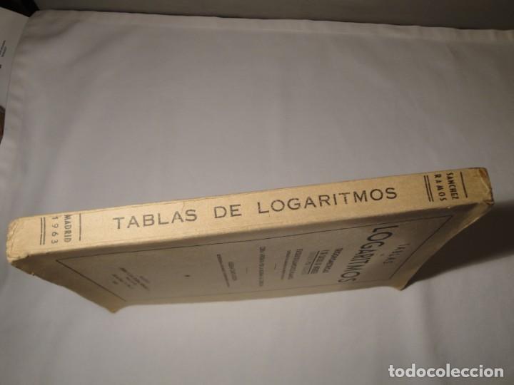 Libros de segunda mano de ciencias: Tabla de Logaritmos. Trigonom&eacute;tricas y C&aacute;lculo de intereses.Eusebio S&aacute;nchez Ramos.24&ordf; edici&oacute;n n&ordm;294 - Foto 8