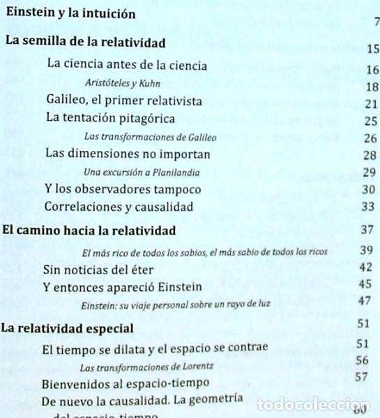 Libros de segunda mano de ciencias: PERSIGUIENDO A EINSTEIN - DE LA INTUICI&Oacute;N A LAS ONDAS GRAVITACIONALES - VER INDICE - Foto 3