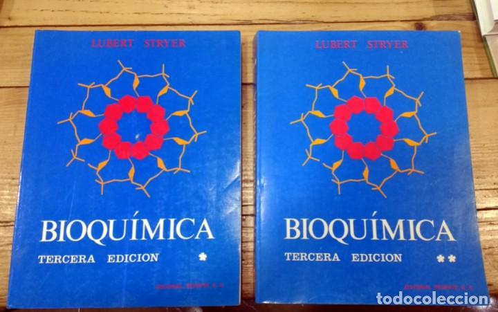 Libros de segunda mano de ciencias: Bioqu&iacute;mica. Lubert Stryer. Dos 2 II tomos - Foto 1