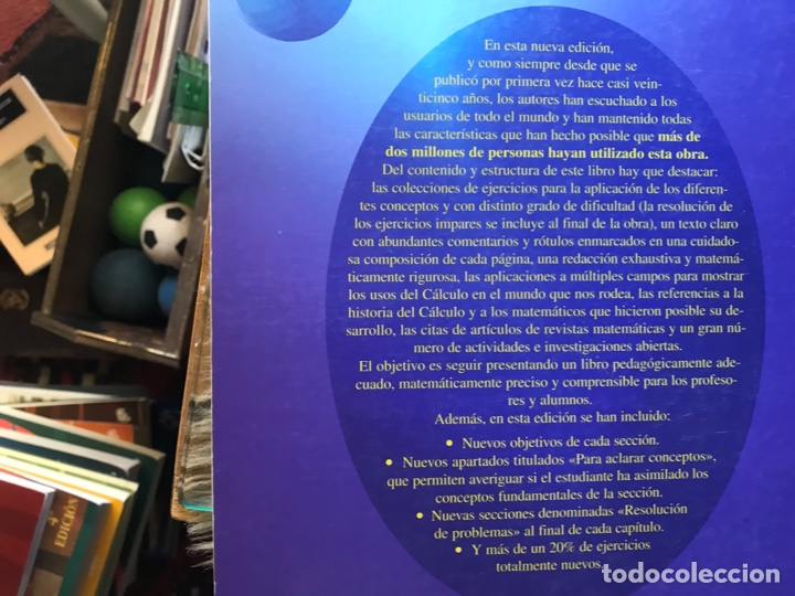 Libros de segunda mano de ciencias: C&aacute;lculo I y II. Larson. Hostetler . Edwards . Pir&aacute;mide - Foto 4