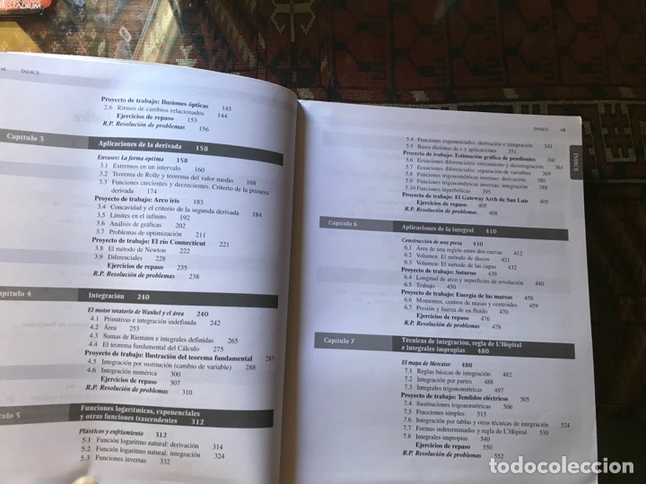 Libros de segunda mano de ciencias: C&aacute;lculo I y II. Larson. Hostetler . Edwards . Pir&aacute;mide - Foto 10