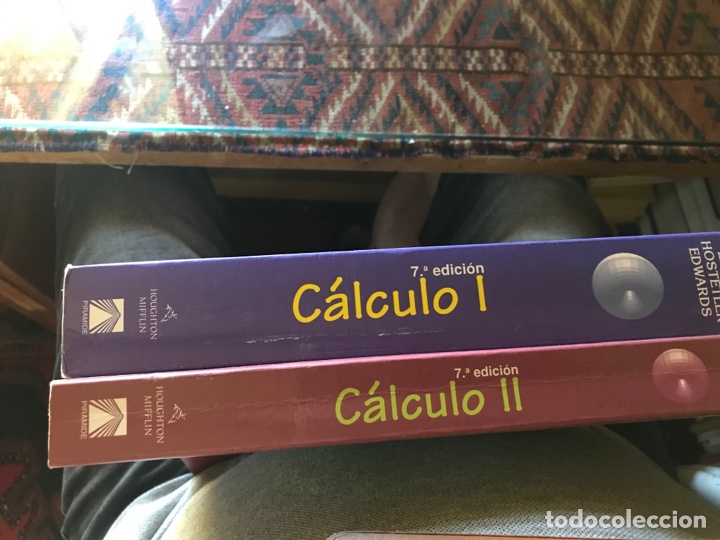 Libros de segunda mano de ciencias: C&aacute;lculo I y II. Larson. Hostetler . Edwards . Pir&aacute;mide - Foto 1