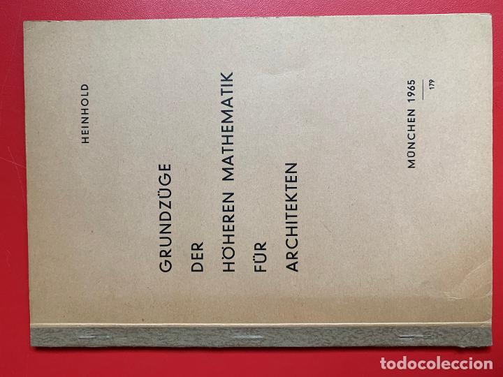 Second hand books of Sciences: Grundz&uuml;ge der h&ouml;heren Mathematik f&uuml;r Architekten - HEINHOLD JOSEF