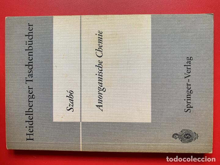 Second hand books of Sciences: Anorganische Chemie - SZAB&Oacute; Z.G.
