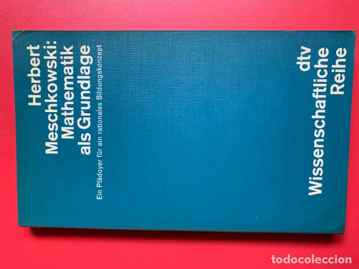 Libros de segunda mano de ciencias: Mathematik als Grundlage - MESCHKOWSKI HERBERT - Foto 1