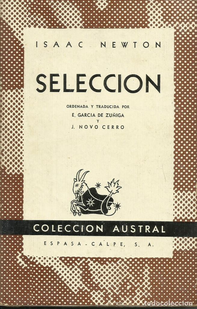 Libros de segunda mano de ciencias: Selecci&oacute;n / Isaac Newton. - Foto 1