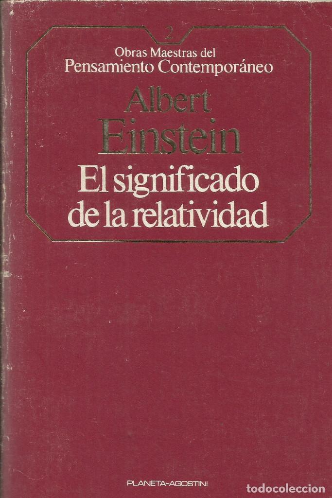 Libros de segunda mano de ciencias: El Significado de la RElatividad / Albert Einstein. - Foto 1