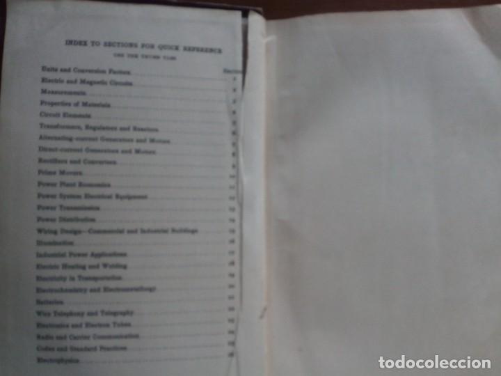 Libros de segunda mano de ciencias: STANDARD HANDBOOK FOR ELECTRICAL ENGINEERS, SEVENTH EDITION, 1941 - Foto 4