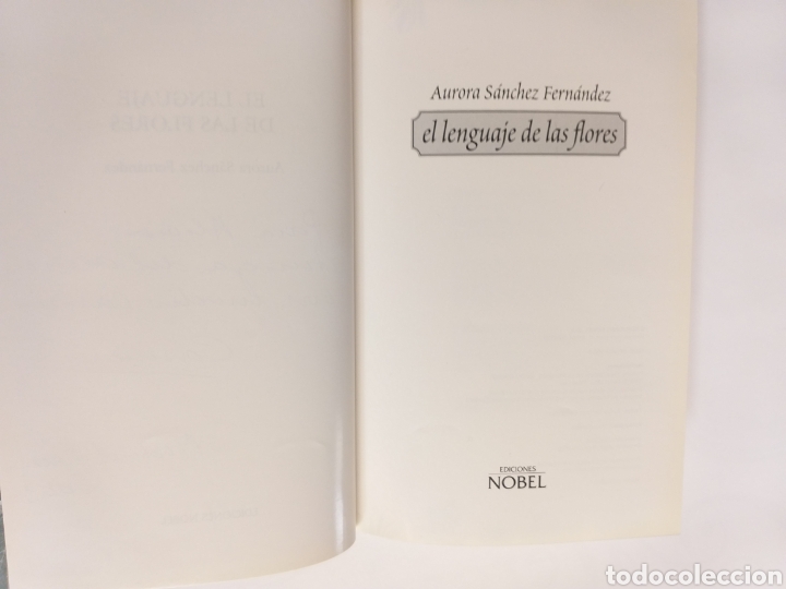Libros de segunda mano: El lenguaje de las flores Aurora S&aacute;nchez Fern&aacute;ndez - Foto 6