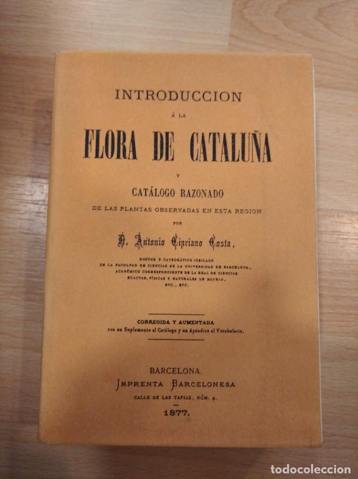 Libros de segunda mano: Introducci&oacute;n a la flora de Catalu&ntilde;a. Facs&iacute;mil 2000 - Foto 1