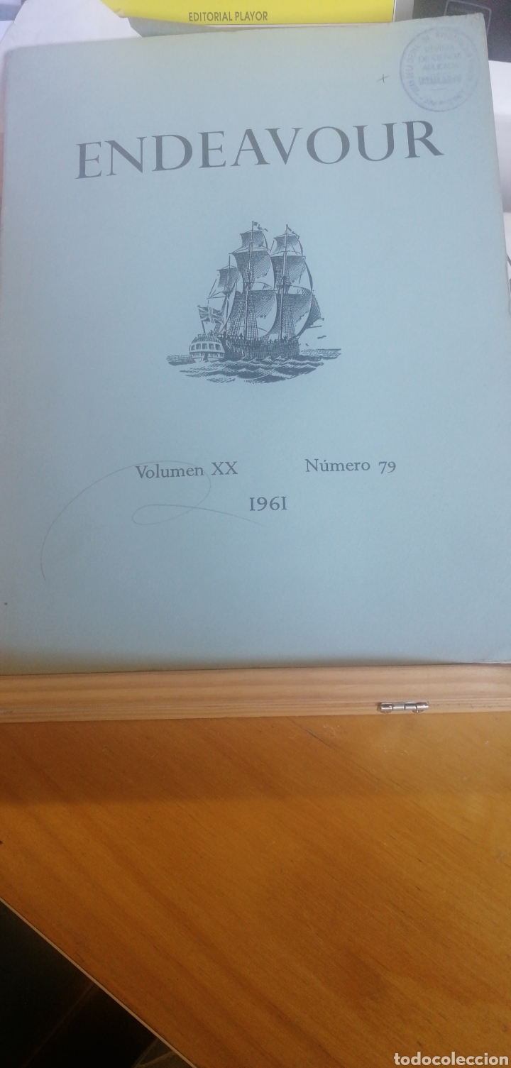 Gebrauchte B&uuml;cher der Wissenschaften: Endeavour...Vol XX Numero 79 las ondas gravitatorias H, Bondi