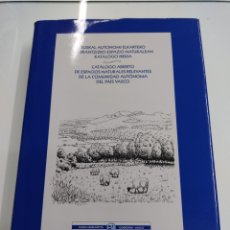 Libros de segunda mano: CATÁLOGO ABIERTO DE ESPACIOS NATURALES RELEVANTES DE LA COMUNIDAD AUTÓNOMA DEL PAÍS VASCO ILUSTRADO. Lote 275729853