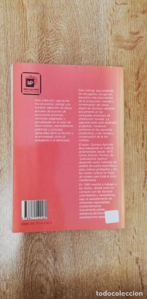 Libros de segunda mano: PRODUCCION DE CLAVELES Y GLADIOLOS. L&Oacute;PEZ MELIDA, J. - Foto 3