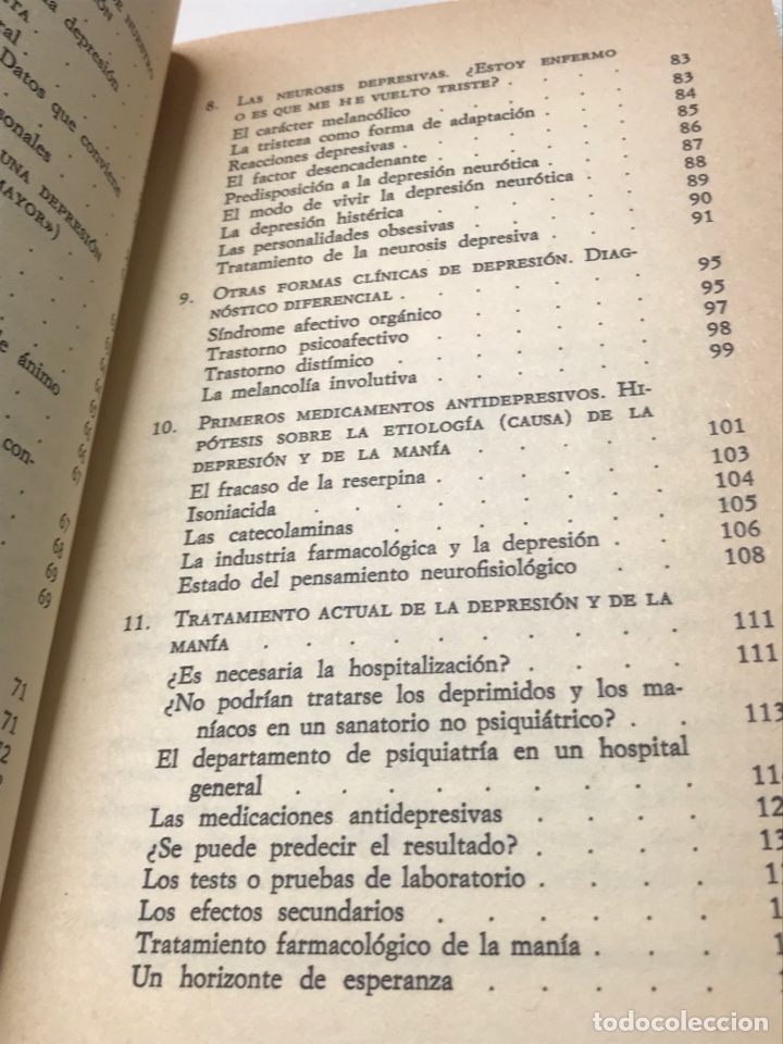 Libros de segunda mano de ciencias: Ante la depresi&oacute;n J.A Vallejo Nagera - Foto 4