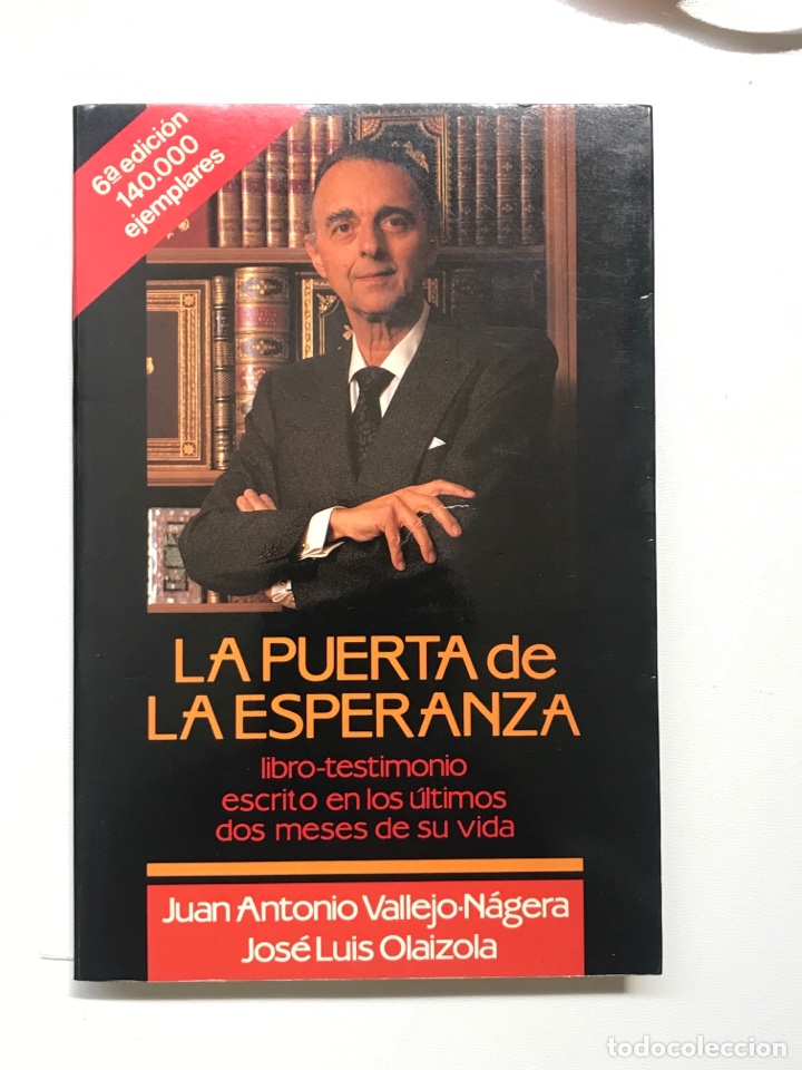 Libros de segunda mano de ciencias: La puerta de la esperanza J A Vallejo Ref A - Foto 1