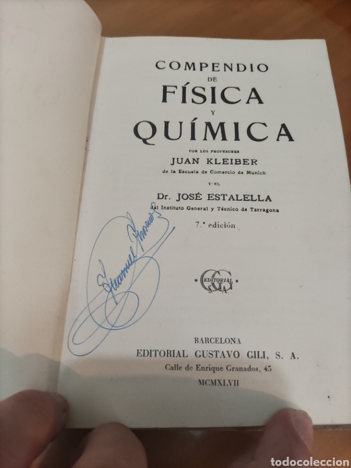 Libros de segunda mano de ciencias: F&iacute;sica y Qu&iacute;mica........ - Foto 6
