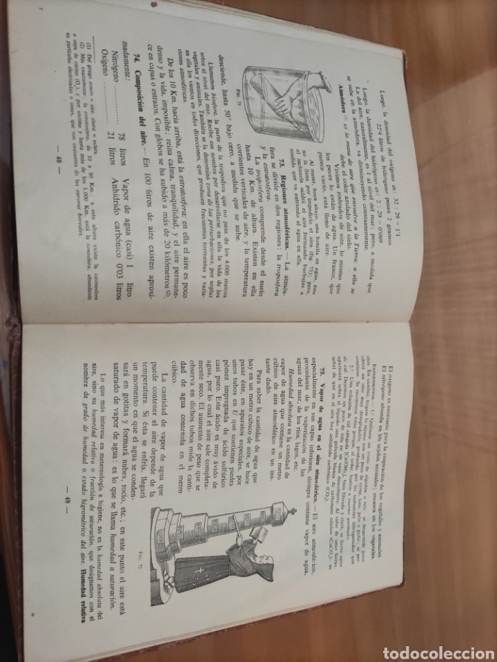 Libros de segunda mano de ciencias: Nociones F&iacute;sica y Qu&iacute;mica. - Foto 4