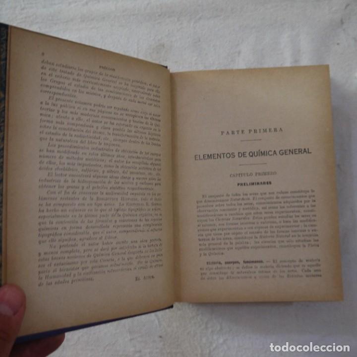 Libros de segunda mano de ciencias: QU&Iacute;MICA GENERAL APLICADA - LUIS P&Oacute;STIGO - RAM&Oacute;N SOPENA - 1939 - Foto 5