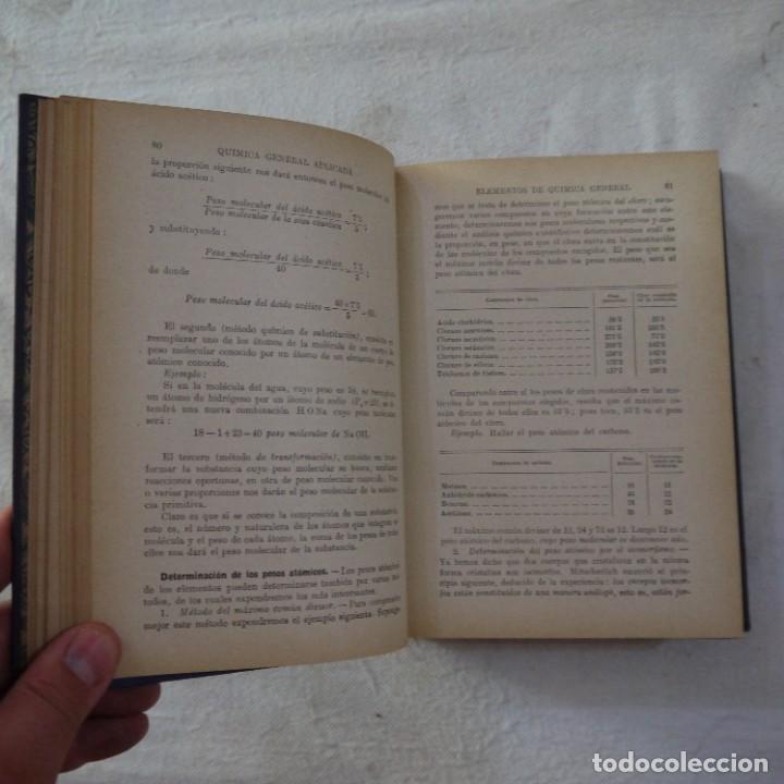 Libros de segunda mano de ciencias: QU&Iacute;MICA GENERAL APLICADA - LUIS P&Oacute;STIGO - RAM&Oacute;N SOPENA - 1939 - Foto 6