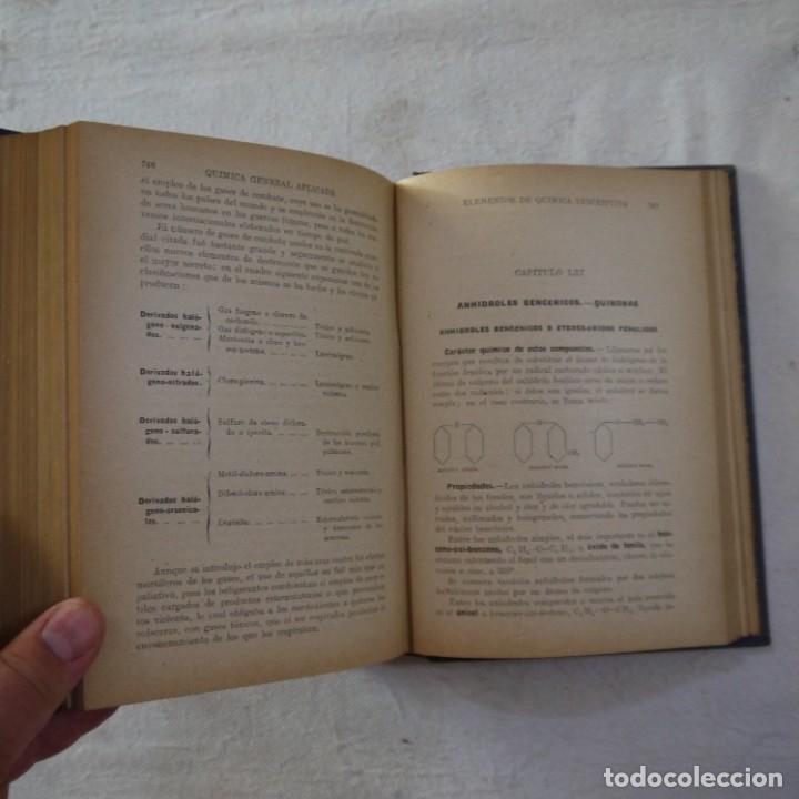 Libros de segunda mano de ciencias: QU&Iacute;MICA GENERAL APLICADA - LUIS P&Oacute;STIGO - RAM&Oacute;N SOPENA - 1939 - Foto 11