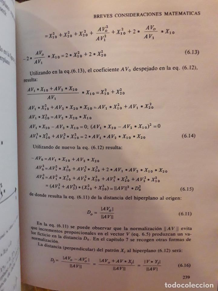 Libros de segunda mano de ciencias: RECONOCIMIENTO DE PATRONES - Foto 2