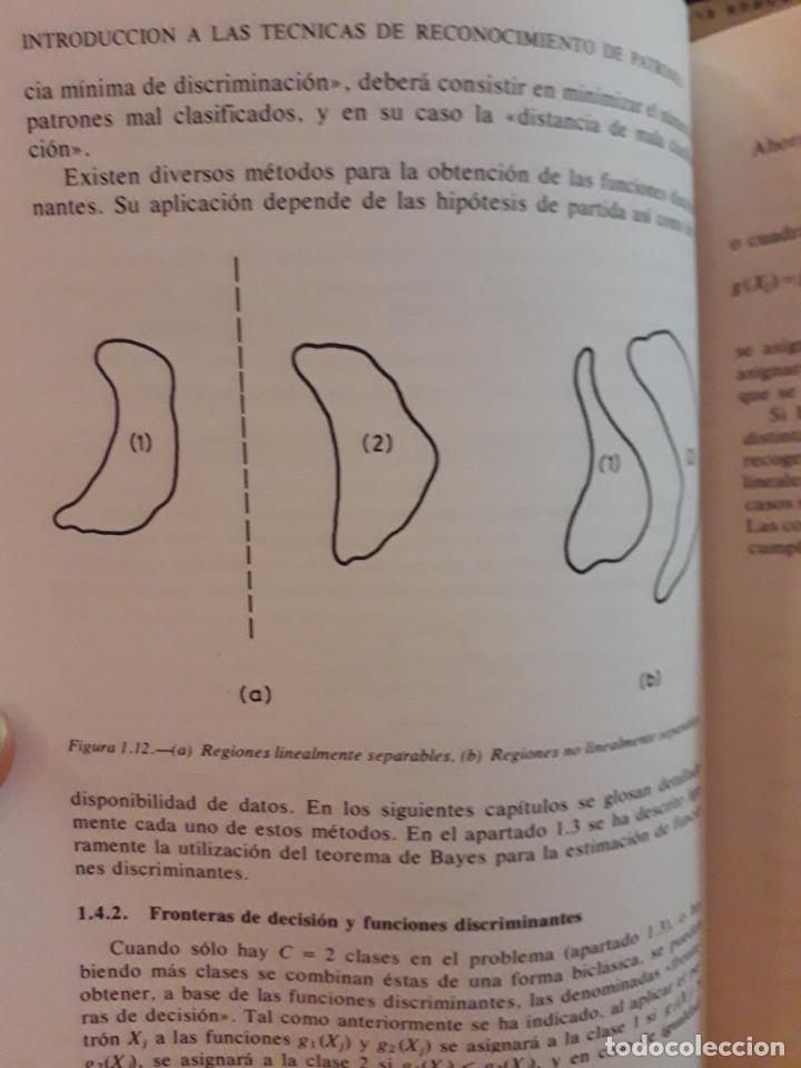 Libros de segunda mano de ciencias: RECONOCIMIENTO DE PATRONES - Foto 4