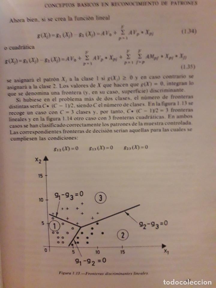 Libros de segunda mano de ciencias: RECONOCIMIENTO DE PATRONES - Foto 5