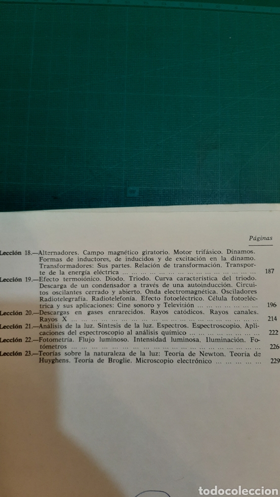 Libros de segunda mano de ciencias: FISICA A.RIVAS 1973 everest 6 curso - Foto 3