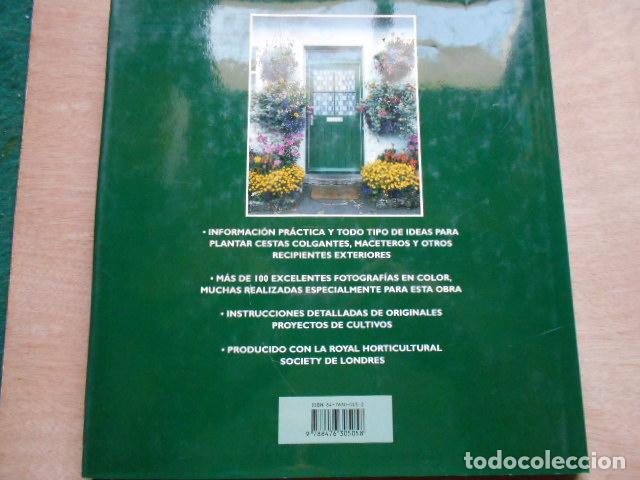 Libros de segunda mano: MACETAS Y JARDINERAS DAVID JOYCE - Foto 2