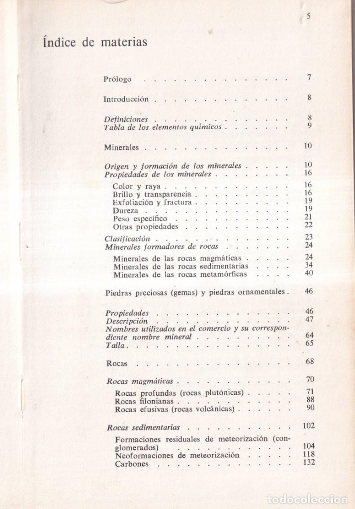 Libros de segunda mano: ROCAS Y MINERALES - WALTER SCHUMANN - EDITORIAL OMEGA 1974 - Foto 2 - 277745948