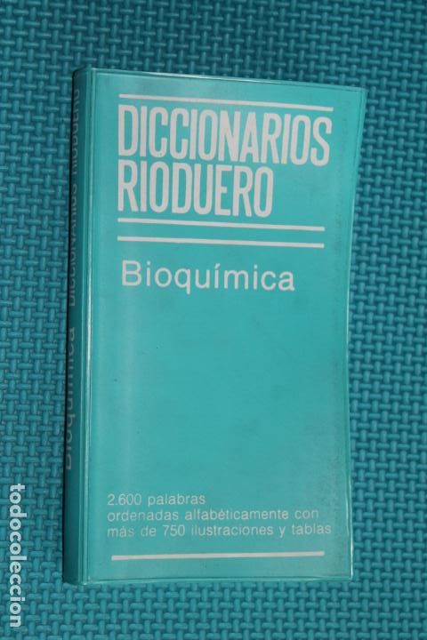 Libros de segunda mano de ciencias: DICCIONEARIOS RIODUERO, BIOQUIMICA - Foto 1