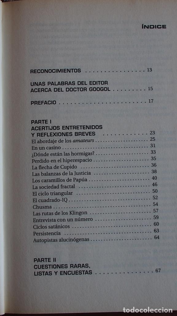 Libros de segunda mano de ciencias: Clifford A. Pickover - El prodigio de los n&uacute;meros 978-84-473-5339-2 - Foto 3
