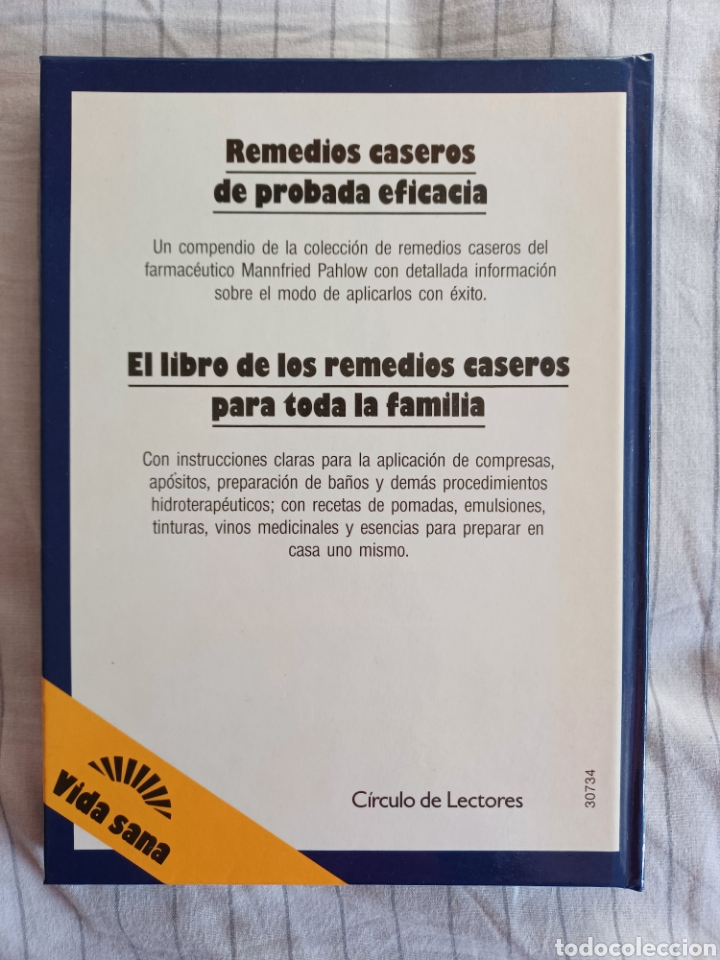 Libros de segunda mano: Remedios Caseros * M. Pahlow * C&iacute;rculo de Lectores - Foto 2