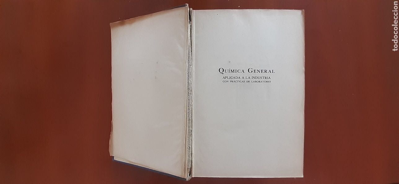 Libros de segunda mano de ciencias: QUIMICA GENERAL APLICADA A LA INDUSTRIA CON PRACTICAS DE LABORATORIO - TOMO IV - - Foto 3