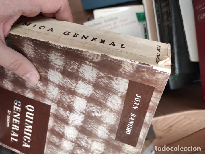 Libros de segunda mano de ciencias: Qu&iacute;mica general. Juan Sancho - Foto 2