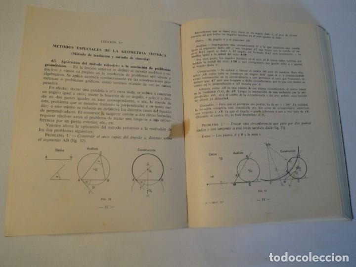 Libros de segunda mano de ciencias: Matem&aacute;ticas. Quinto Curso. Editorial Edelvives. A&ntilde;o 1958. - Foto 3
