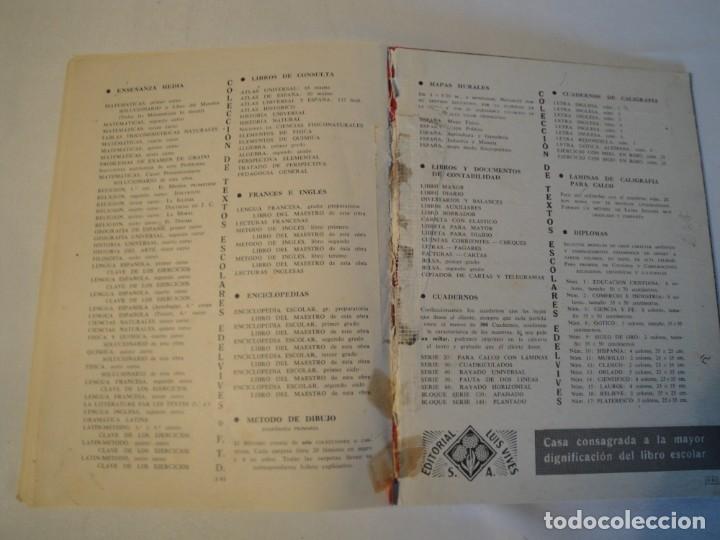 Libros de segunda mano de ciencias: Matem&aacute;ticas. Quinto Curso. Editorial Edelvives. A&ntilde;o 1958. - Foto 7