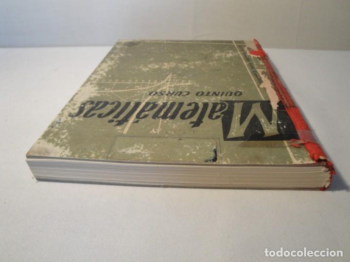 Libros de segunda mano de ciencias: Matem&aacute;ticas. Quinto Curso. Editorial Edelvives. A&ntilde;o 1958. - Foto 12