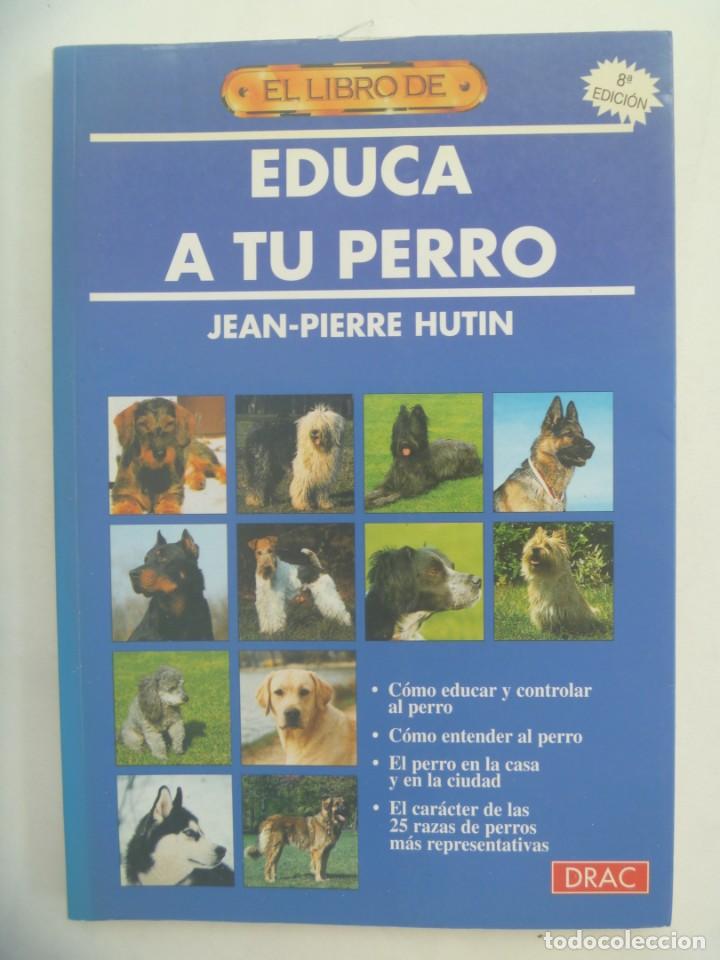 Libros de segunda mano: EL LIBRO DE : EDUCA A TU PERRO , DE JEAN-PIERRE HUTIN. DRAC , 8 &ordf; EDICION 2005 - Foto 1