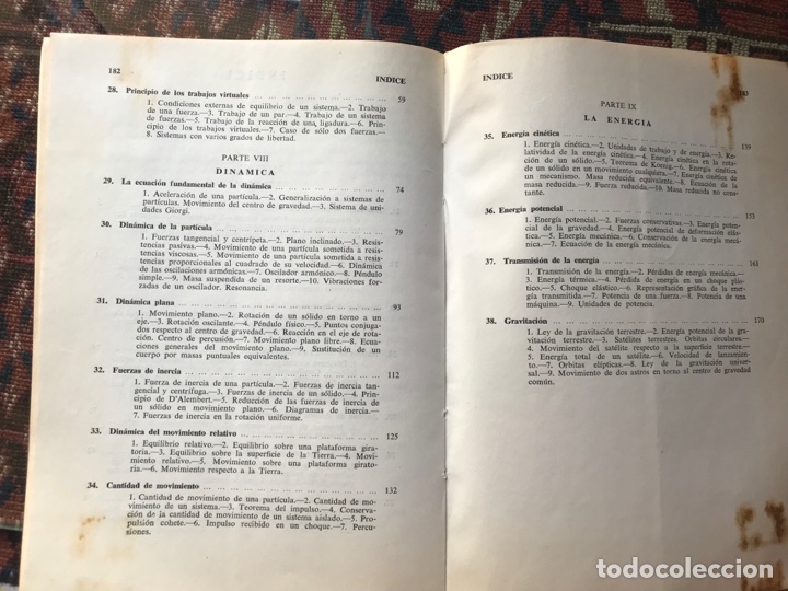 Libros de segunda mano de ciencias: Mec&aacute;nica general II. P. Ram&oacute;n Moliner - Foto 4
