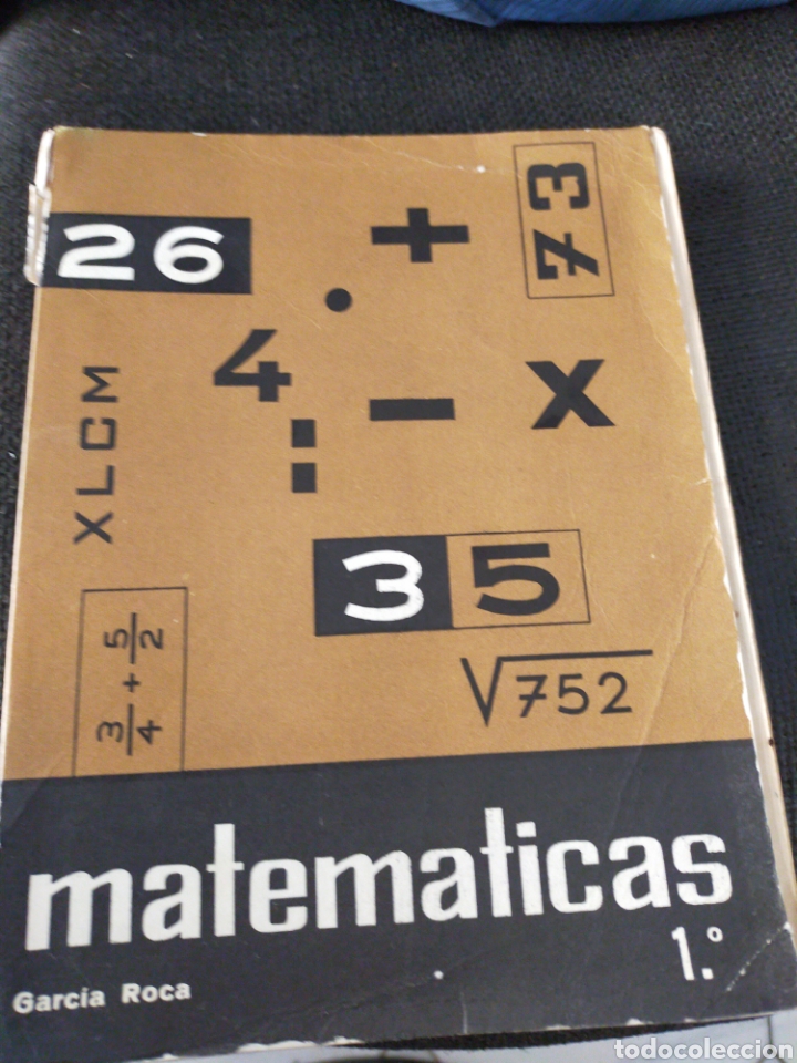 Libros de segunda mano de ciencias: MATEM&Aacute;TICAS 1 GARC&Iacute;A ROCA ED.BELLO - Foto 1