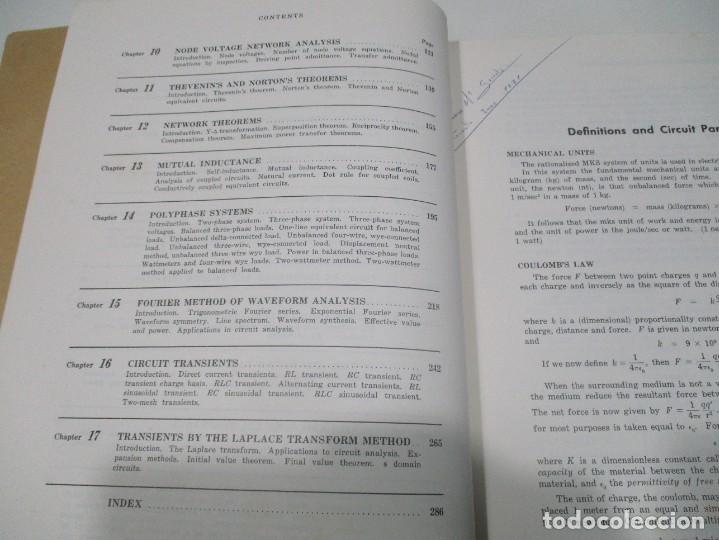 Libros de segunda mano de ciencias: JOSEPH A. EDMINISTER Electric circuits (ingl&eacute;s) W8774 - Foto 3
