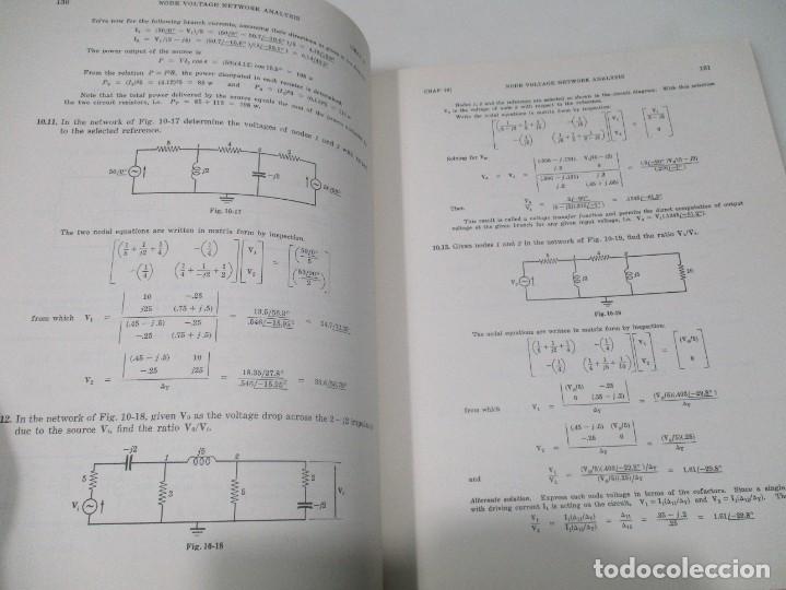 Libros de segunda mano de ciencias: JOSEPH A. EDMINISTER Electric circuits (ingl&eacute;s) W8774 - Foto 4